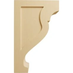 1 3/4"W X 5"D X 8"H Mini Rockport Wood Corbel, Alder -ZORO Materials Sale PCI20Enterprises20dba20Ekena20Millwork 1021578xx02xx0f4113
