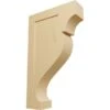 4 1/2"W X 15 1/2"D X 26"H Jumbo Rockport Wood Corbel, Alder -ZORO Materials Sale PCI20Enterprises20dba20Ekena20Millwork 1021603xxf9c3c5