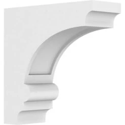 Standard Diane Architectural Grade PVC Corbel, 3"W X 10"D X 10"H