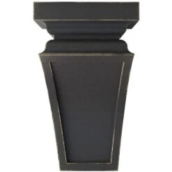 3 1/2"W X 3 3/4"D X 6"H Mini Nevio Wood Vintage Decor Corbel, Black -ZORO Materials Sale PCI20Enterprises20dba20Ekena20Millwork 1337664xx01xx7c5d68