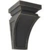 3 1/2"W X 3 3/4"D X 6"H Mini Nevio Wood Vintage Decor Corbel, Black -ZORO Materials Sale PCI20Enterprises20dba20Ekena20Millwork 1337664xx7679a1