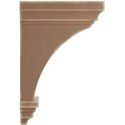 5"W X 5 3/4"D X 10"H Medium Jefferson Wood Vintage Decor Corbel, Weathered Brown 7 5"W X 5 3/4"D X 10"H Medium Jefferson Wood Vintage Decor Corbel, Weathered Brown -ZORO Materials Sale PCI20Enterprises20dba20Ekena20Millwork 1337794xx02xxacd7b9