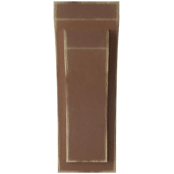 5 1/2"W X 7 3/4"D X 14"H Jumbo Felix Wood Vintage Decor Corbel, Weathered Brown 5 5 1/2"W X 7 3/4"D X 14"H Jumbo Felix Wood Vintage Decor Corbel, Weathered Brown - Image 3