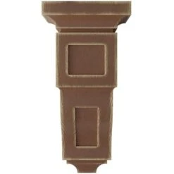 6"W X 6 3/4"D X 12"H Large Reyes Wood Vintage Decor Corbel, Weathered Brown 6 6"W X 6 3/4"D X 12"H Large Reyes Wood Vintage Decor Corbel, Weathered Brown -ZORO Materials Sale PCI20Enterprises20dba20Ekena20Millwork 1337804xx01xxb89933