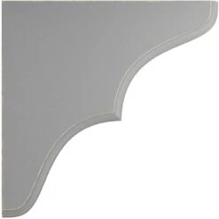 1 3/4"W X 7 1/2"D X 7 1/2"H Stratford Wood Vintage Decor Bracket, Pebble Grey -ZORO Materials Sale PCI20Enterprises20dba20Ekena20Millwork 1338179xx02xx28ff8b