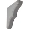 1 3/4"W X 7 1/2"D X 7 1/2"H Stratford Wood Vintage Decor Bracket, Pebble Grey -ZORO Materials Sale PCI20Enterprises20dba20Ekena20Millwork 1338179xxc14e8c