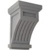 4 1/4"W X 4 1/4"D X 7"H Fluted Wood Vintage Decor Corbel, Pebble Grey 1 4 1/4"W X 4 1/4"D X 7"H Fluted Wood Vintage Decor Corbel, Pebble Grey -ZORO Materials Sale PCI20Enterprises20dba20Ekena20Millwork 1338215xx30e54b
