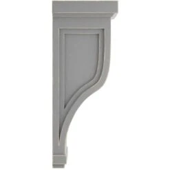 7 1/2"W X 8"D X 17"H Traditional Recessed Wood Vintage Decor Corbel, Pebble Grey 7 7 1/2"W X 8"D X 17"H Traditional Recessed Wood Vintage Decor Corbel, Pebble Grey -ZORO Materials Sale PCI20Enterprises20dba20Ekena20Millwork 1338233xx02xxd85098