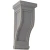 7 1/2"W X 8"D X 17"H Traditional Recessed Wood Vintage Decor Corbel, Pebble Grey -ZORO Materials Sale PCI20Enterprises20dba20Ekena20Millwork 1338233xx6376b5