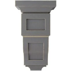 5"W X 5 3/4"D X 10"H Medium Reyes Wood Vintage Decor Corbel, Pebble Grey -ZORO Materials Sale PCI20Enterprises20dba20Ekena20Millwork 1338256xx01xx802147