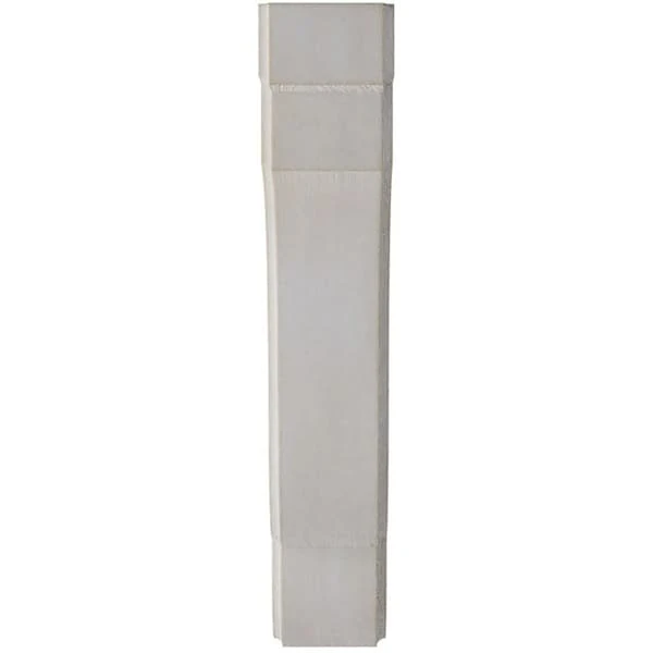 1 3/4"W X 7 1/4"D X 9 1/2"H Bedford Wood Vintage Decor Bracket, Chalk Dust White 4 1 3/4"W X 7 1/4"D X 9 1/2"H Bedford Wood Vintage Decor Bracket, Chalk Dust White - Image 2