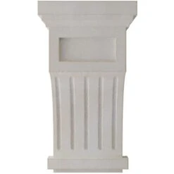 7"W X 7 1/2"D X 13"H Fluted Wood Vintage Decor Corbel, Chalk Dust White 7 7"W X 7 1/2"D X 13"H Fluted Wood Vintage Decor Corbel, Chalk Dust White -ZORO Materials Sale PCI20Enterprises20dba20Ekena20Millwork 1338461xx01xx5374fc