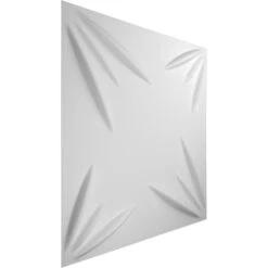 Inula EnduraWall Decorative 3D Wall Panel, White, 19 5/8"W X 19 5/8"H 13 Inula EnduraWall Decorative 3D Wall Panel, White, 19 5/8"W X 19 5/8"H -ZORO Materials Sale PCI20Enterprises20dba20Ekena20Millwork 1338890xx01xx0234a2