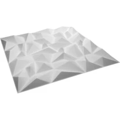 Leto EnduraWall Decorative 3D Wall Panel, White, 19 5/8"W X 19 5/8"H -ZORO Materials Sale PCI20Enterprises20dba20Ekena20Millwork 1338910xx04xx10e9c5
