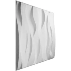 Riverbank EnduraWall Decorative 3D Wall Panel, White, 19 5/8"W X 19 5/8"H 14 Riverbank EnduraWall Decorative 3D Wall Panel, White, 19 5/8"W X 19 5/8"H -ZORO Materials Sale PCI20Enterprises20dba20Ekena20Millwork 1338911xx01xx2d27da
