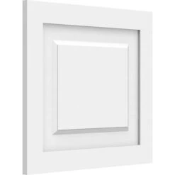 Harrison Raised Panel Decorative Wall Panel, 18"W X 16"H X 5/8"P