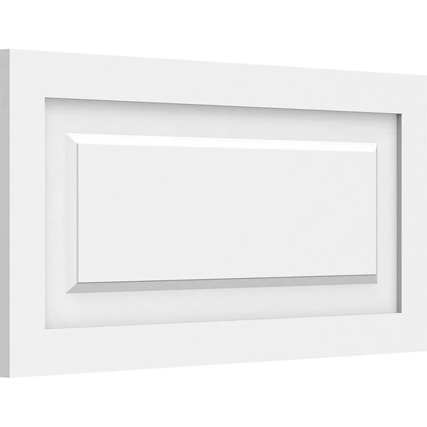 Harrison Raised Panel Decorative Wall Panel, 28"W X 14"H X 5/8"P 3 Harrison Raised Panel Decorative Wall Panel, 28"W X 14"H X 5/8"P
