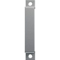 Premium 7"L X 1 1/4"W Pull Handle For 1 3/4" Doors, Silver Metallic