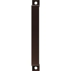 Premium 11"L X 1 1/4"W Pull Handle For 1 3/8" Doors, Rustic Brown