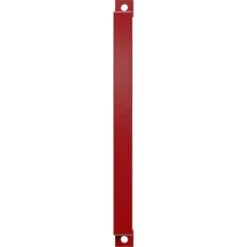 Premium 16"L X 1 1/4"W Pull Handle For 1 3/4" Doors, Regal Red
