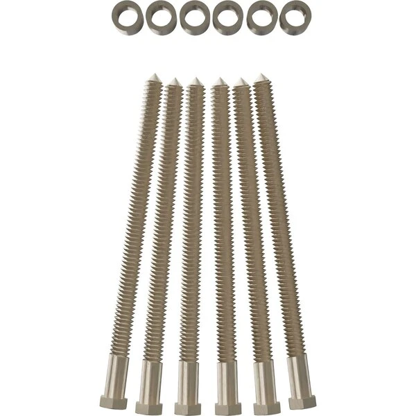 Premium 7/8" Barn Door Flat Track Extension Hardware For 1 3/4" Door, White Bronze 3 Premium 7/8" Barn Door Flat Track Extension Hardware For 1 3/4" Door, White Bronze