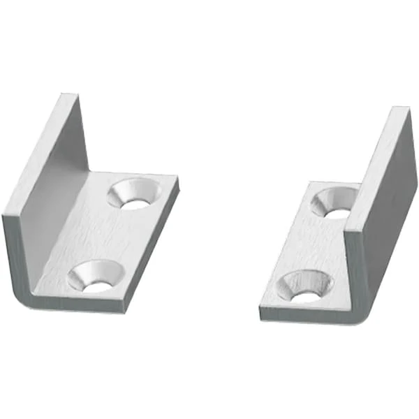 Barn Door Floor Adjustable U-Guide, Stainless Steel 3 Barn Door Floor Adjustable U-Guide, Stainless Steel