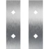 Barn Door Hollow Core Plates, Stainless Steel, PK 2 -ZORO Materials Sale PCI20Enterprises20dba20Ekena20Millwork 1364504xx661353