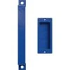 11" Pull Handle & 6" Flush Pull For 1 3/4" Doors, Blue Ribbon
