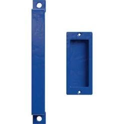 11" Pull Handle & 6" Flush Pull For 1 3/4" Doors, Blue Ribbon