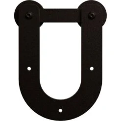 Economy Horseshoe Silent Roller Hanger W/ Bolts For Barn Door For 1 3/8" To 1 3/4" Doors