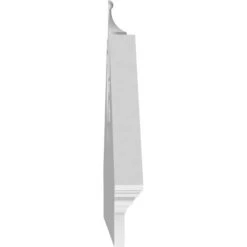 Acorn Architectural Grade PVC Combination Pediment, 74"W X 25-3/8"H X 2-3/4"P (Pitch 6/12) -ZORO Materials Sale PCI20Enterprises20dba20Ekena20Millwork 1435302xx02xx6a3fe8