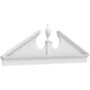 Acorn Architectural Grade PVC Combination Pediment, 82"W X 27-3/8"H X 2-3/4"P (Pitch 6/12) -ZORO Materials Sale PCI20Enterprises20dba20Ekena20Millwork 1435306xx1d7989