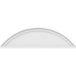 Segment Arch Smooth Architectural Grade PVC Pediment, 36"W X 10"H X 2"P -ZORO Materials Sale PCI20Enterprises20dba20Ekena20Millwork 1435975xx01xx7187e3