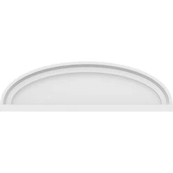 Elliptical Smooth Architectural Grade PVC Pediment, 24"W X 7"H X 2"P -ZORO Materials Sale PCI20Enterprises20dba20Ekena20Millwork 1436226xx01xxdb992f