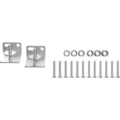 Barnfold 4-Door Adapter Kit, Silver Metallic