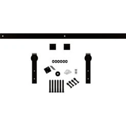 Premium J-Strap Barn Door Hardware Set W/ 6' Track For 1 3/8" Doors, Arch Bronze 9 Premium J-Strap Barn Door Hardware Set W/ 6' Track For 1 3/8" Doors, Arch Bronze -ZORO Materials Sale PCI20Enterprises20dba20Ekena20Millwork 1448597xx01xx64bd54