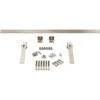 Premium J-Strap Barn Door Hardware Set W/ 6' Track For 1 3/8" Doors, White Bronze -ZORO Materials Sale PCI20Enterprises20dba20Ekena20Millwork 1448611xxc04ccb 1
