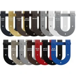 Premium Horseshoe Barn Door Hardware Set W/ 5' Track For 1 3/4" Doors, Blue Ribbon 10 Premium Horseshoe Barn Door Hardware Set W/ 5' Track For 1 3/4" Doors, Blue Ribbon -ZORO Materials Sale PCI20Enterprises20dba20Ekena20Millwork 1448629xx06xx0cce0e 4