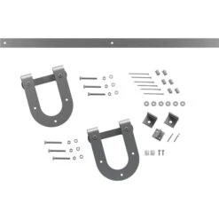 Premium Horseshoe Barn Door Hardware Set W/ 7' Track For 1 3/8" Doors, PC Chrome 9 Premium Horseshoe Barn Door Hardware Set W/ 7' Track For 1 3/8" Doors, PC Chrome -ZORO Materials Sale PCI20Enterprises20dba20Ekena20Millwork 1448631xx01xxe1d993 4