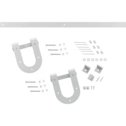 Premium Horseshoe Barn Door Hardware Set W/ 5' 4" Track For 1 3/8" Doors, Rocket White 10 Premium Horseshoe Barn Door Hardware Set W/ 5' 4" Track For 1 3/8" Doors, Rocket White -ZORO Materials Sale PCI20Enterprises20dba20Ekena20Millwork 1448639xx01xx276fdd 2