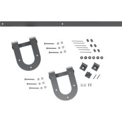 Premium Horseshoe Barn Door Hardware Set W/ 6' Track For 1 3/8" Doors, Silver Metallic -ZORO Materials Sale PCI20Enterprises20dba20Ekena20Millwork 1448640xx01xxbe748c 3