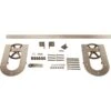 Premium Wagon Wheel Horseshoe Barn Door Hardware Set W/ 6' Track For 1 3/4" Doors, White Bronze -ZORO Materials Sale PCI20Enterprises20dba20Ekena20Millwork 1449519xx4f6730 1