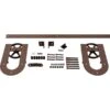 Premium Wagon Wheel Horseshoe Barn Door Hardware Set W/ 4' Track For 1 3/8" Doors, Copper Vein 2 Premium Wagon Wheel Horseshoe Barn Door Hardware Set W/ 4' Track For 1 3/8" Doors, Copper Vein -ZORO Materials Sale PCI20Enterprises20dba20Ekena20Millwork 1450109xx11d411 5