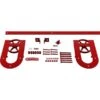 Premium Wagon Wheel Horseshoe Barn Door Hardware Set W/ 8' Track For 1 3/8" Doors, Regal Red 1 Premium Wagon Wheel Horseshoe Barn Door Hardware Set W/ 8' Track For 1 3/8" Doors, Regal Red -ZORO Materials Sale PCI20Enterprises20dba20Ekena20Millwork 1450123xxf4d219 3