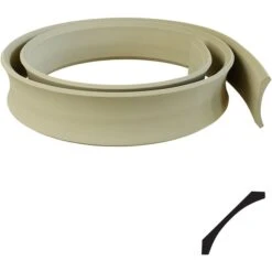 TLC505 - 7"F X 1"T X 144"L Crown Flexible Moulding
