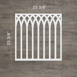 Large Cedar Park Decorative Fretwork Wall Panels In Architectural PVC, 23 3/8"W X 23 3/8"H X 3/8"T 12 Large Cedar Park Decorative Fretwork Wall Panels In Architectural PVC, 23 3/8"W X 23 3/8"H X 3/8"T -ZORO Materials Sale PCI20Enterprises20dba20Ekena20Millwork 1495453xx00xx735c28
