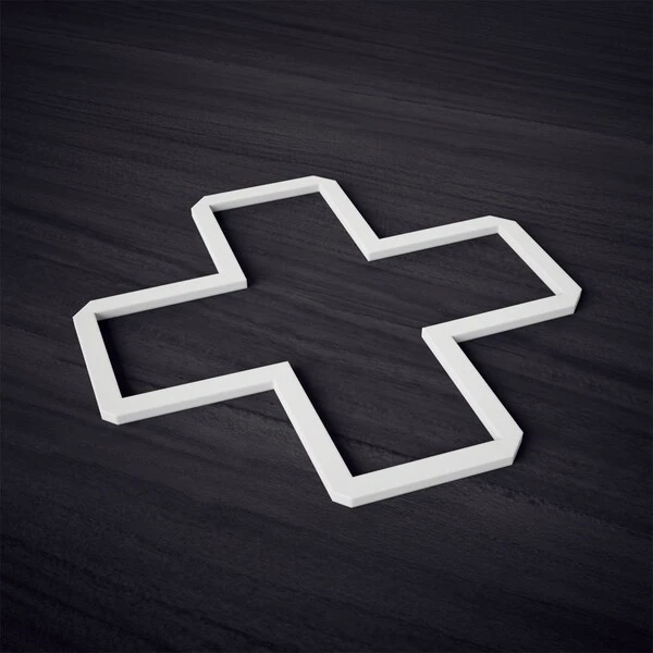 Medium Fowler Decorative Fretwork Wall Panels In Architectural Grde PVC, 15 3/8"W X 15 3/8"H X 3/8"T 5 Medium Fowler Decorative Fretwork Wall Panels In Architectural Grde PVC, 15 3/8"W X 15 3/8"H X 3/8"T - Image 3