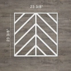 Large Genoa Decorative Fretwork Wall Panels In Architectural Grade PVC, 23 3/8"W X 23 3/8"H X 3/8"T 11 Large Genoa Decorative Fretwork Wall Panels In Architectural Grade PVC, 23 3/8"W X 23 3/8"H X 3/8"T -ZORO Materials Sale PCI20Enterprises20dba20Ekena20Millwork 1495497xx00xxf7b82c