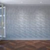 Medium Norwood Decorative Fretwork Wall Panels In Architectural PVC, 15 3/8"W X 15 3/8"H X 3/8"T