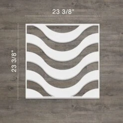 Large Parker Decorative Fretwork Wall Panels In Architectural Grade PVC, 23 3/8"W X 23 3/8"H X 3/8"T 10 Large Parker Decorative Fretwork Wall Panels In Architectural Grade PVC, 23 3/8"W X 23 3/8"H X 3/8"T -ZORO Materials Sale PCI20Enterprises20dba20Ekena20Millwork 1495561xx00xx452689